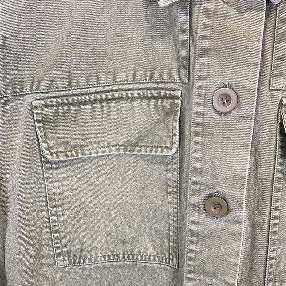 Volcom Olive Green Jean Jacket - Picture 3 of 13